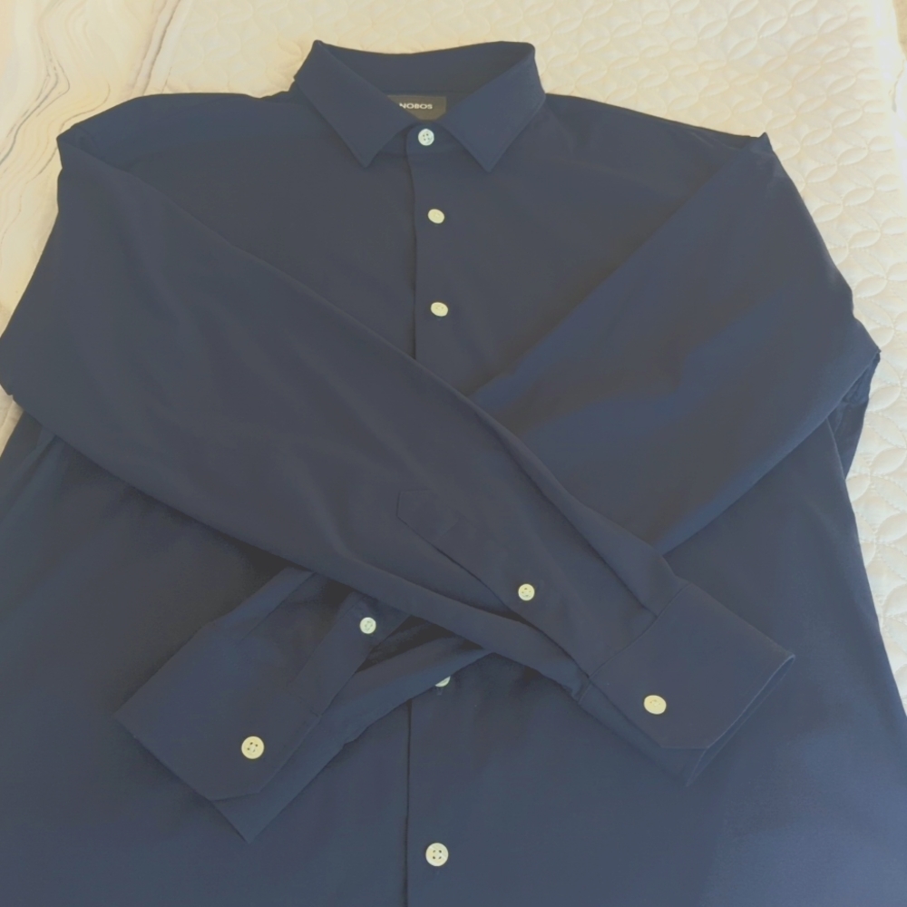Tech Button Down Shirt - image 3